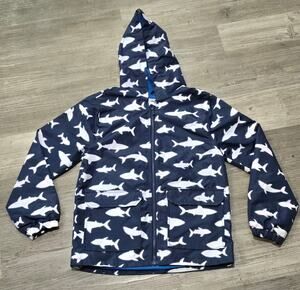 Carter's Shark Print Windbreaker Rain Jacket